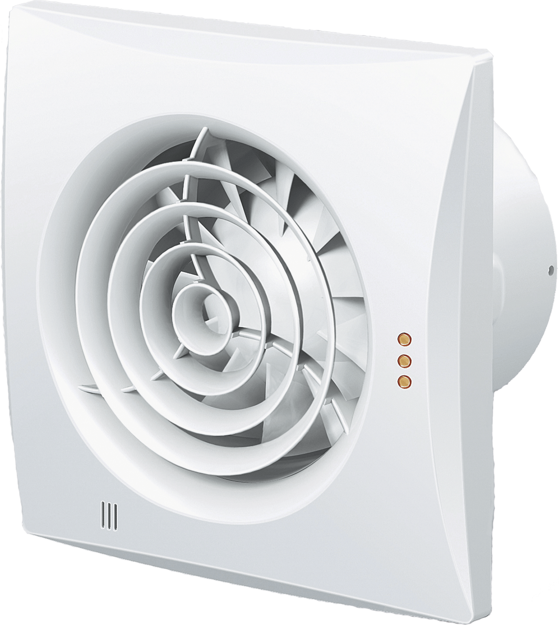 1549727 DUKA VENTILATOR PRO 30 TH Ø100 FUGT TIDSSTYRET HVID
