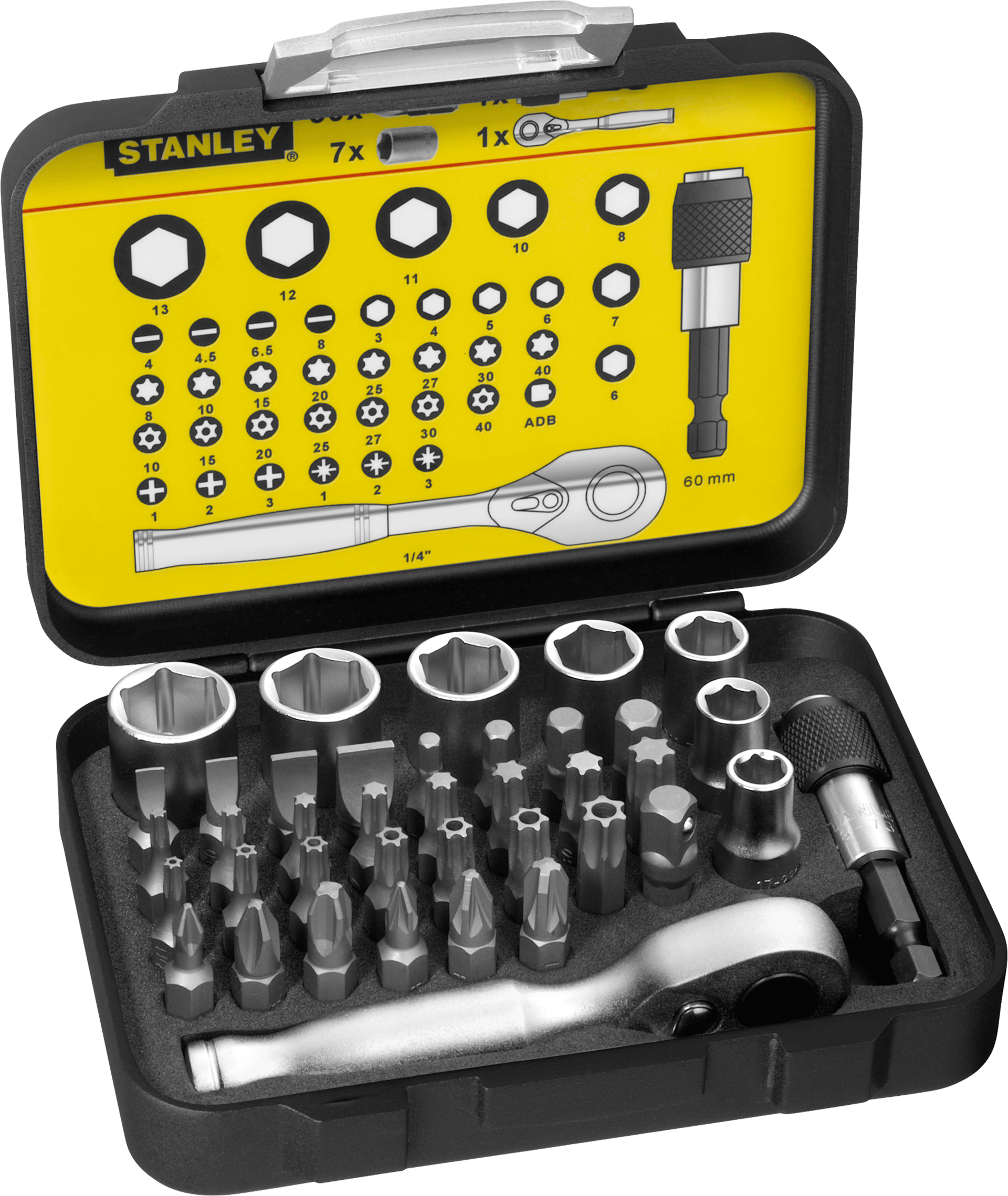 1487127 STANLEY 39 STK BIT SKRALDE EXPERT