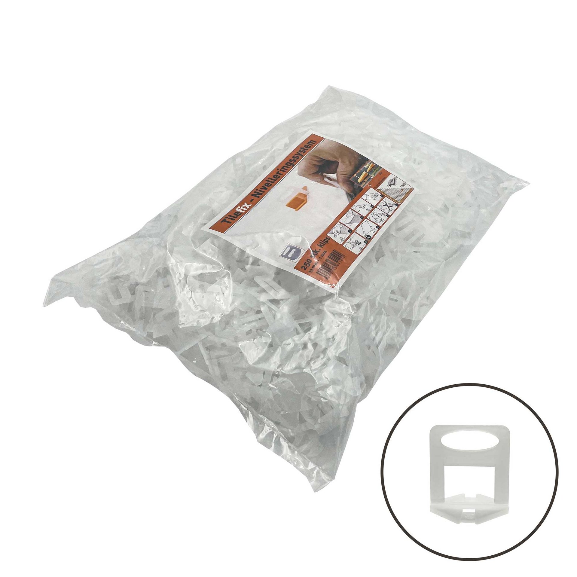 1811796 Klips 3Mm Flisenivelleringssystem Pose Tilefix 1