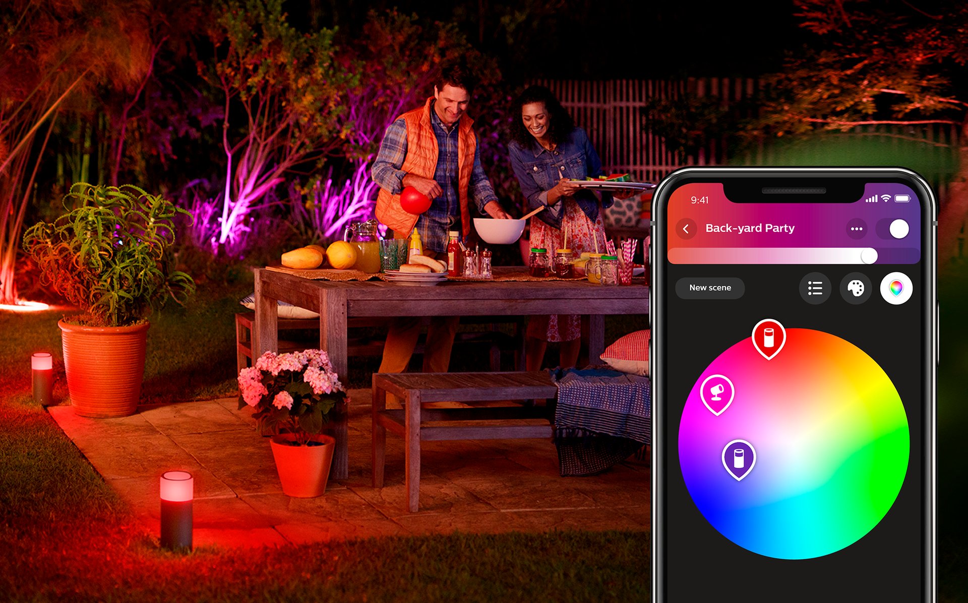 1988691 PHILIPS HUE CALLA HAVELAMPE 3