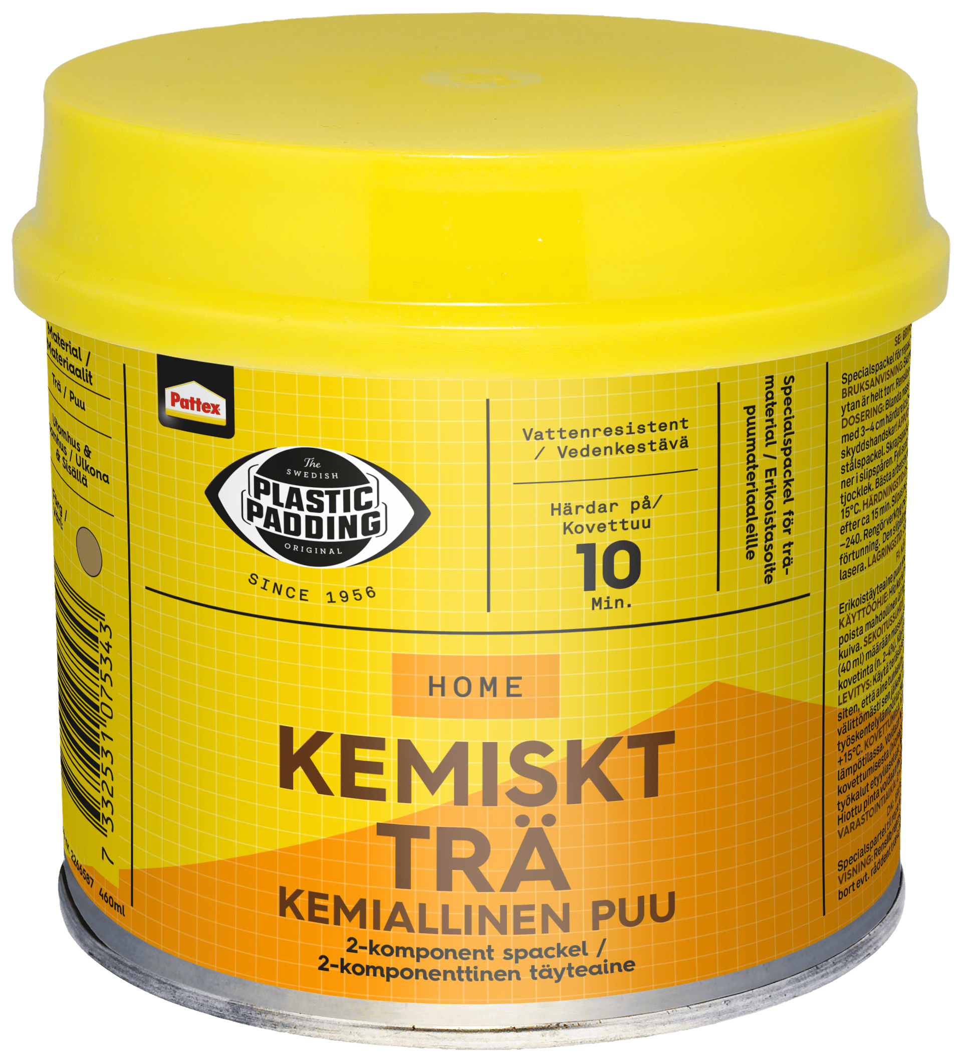 2021623 PLASTIC PADDING KEMISK TRÆ