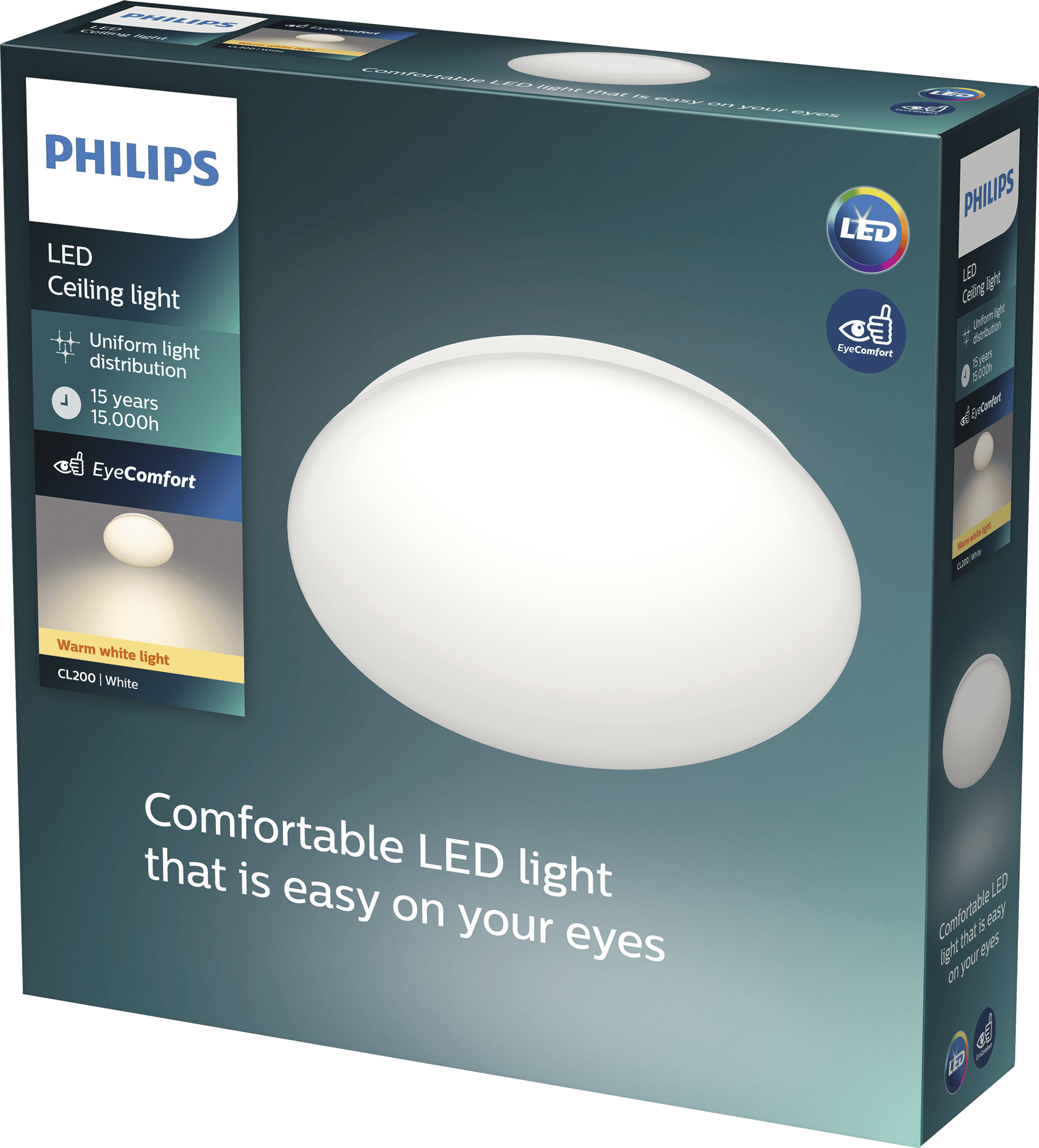2093677 PHILIPS MOIRE PLAFOND HVID CL200 3
