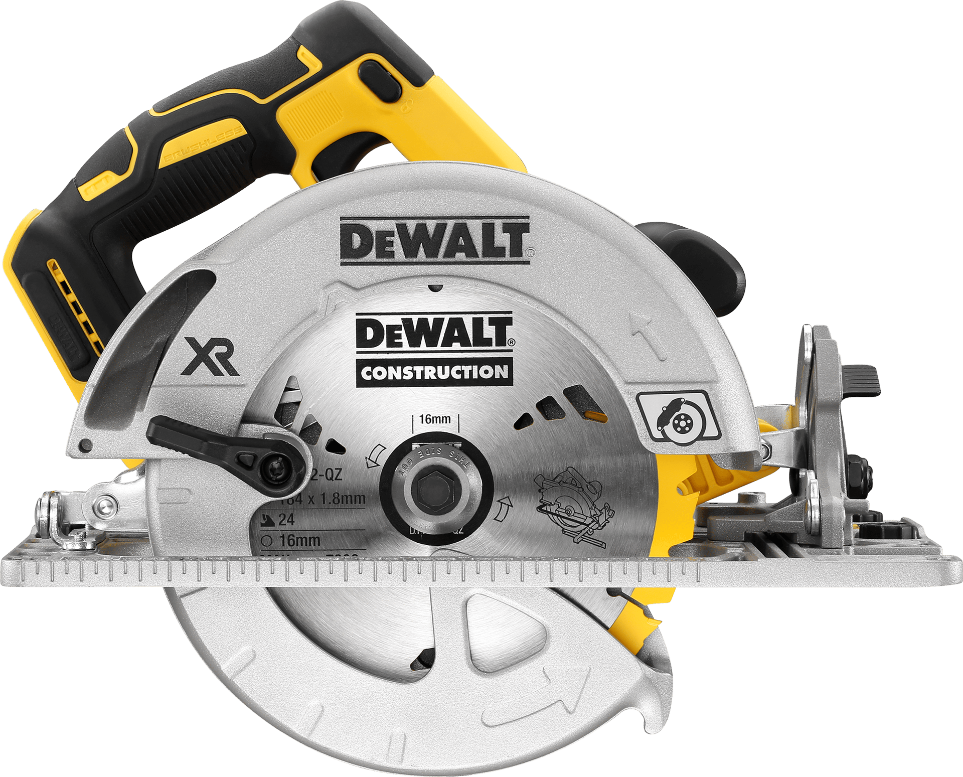 2093791 DEWALT 18V RUNDSAV 184MM 1