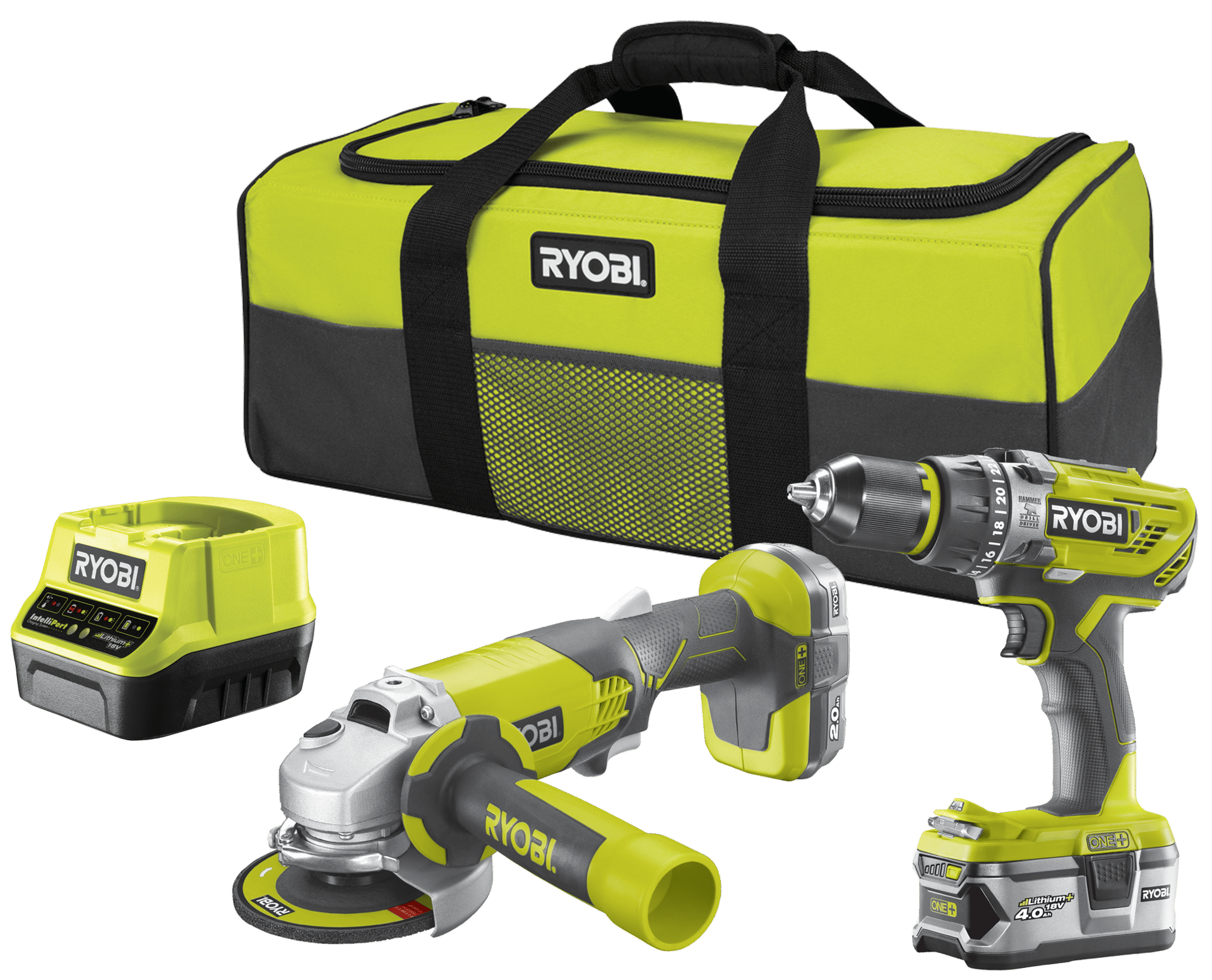 2119441 RYOBI 18V COMBI KIT