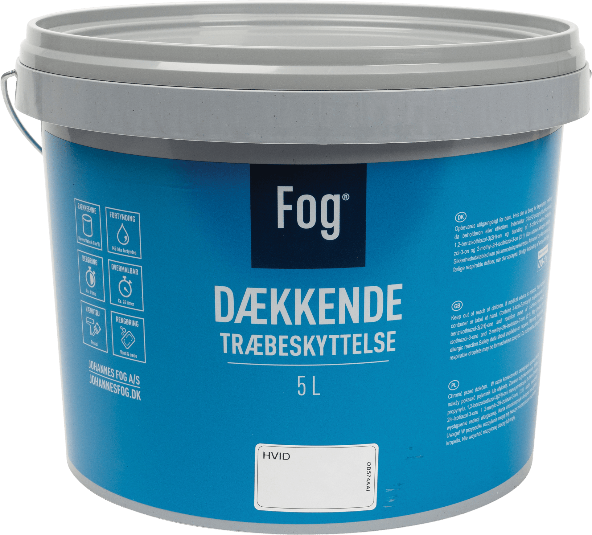 2277121 FOG DÆKKENDE TRÆBESKYTTELSE HVID