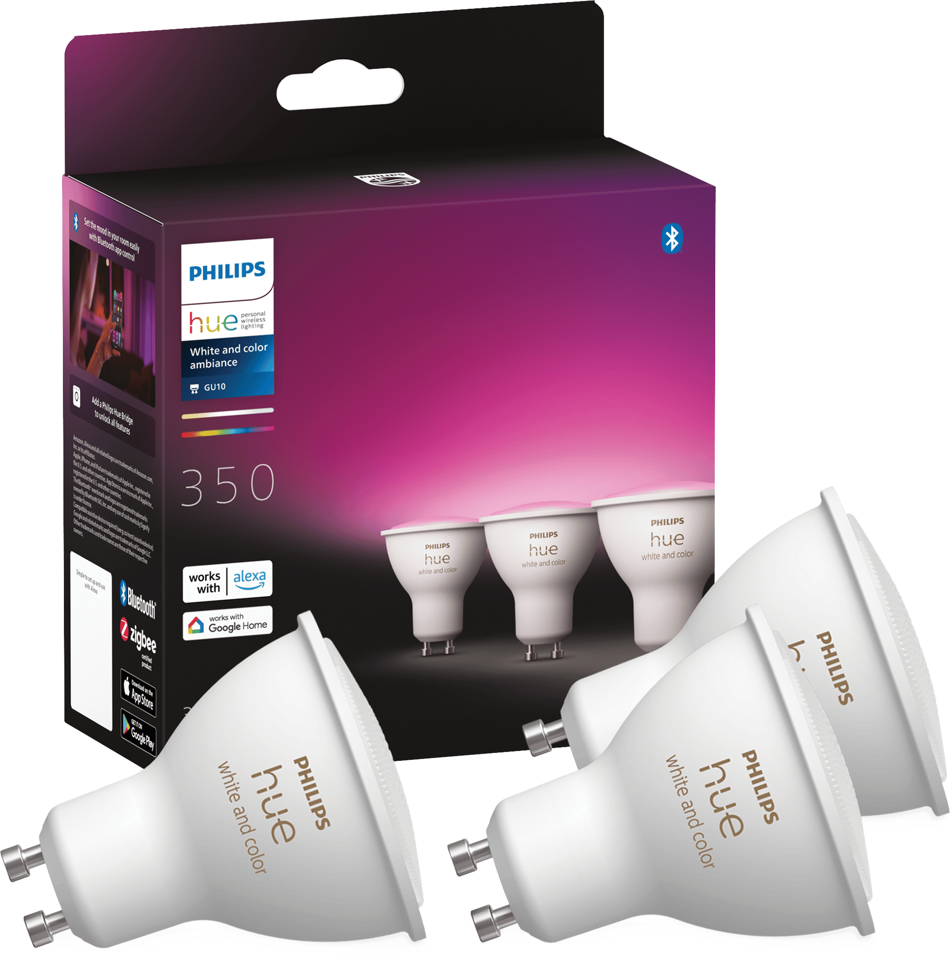 2294206 PHILIPS HUE SPOTPÆRE 3 PAK