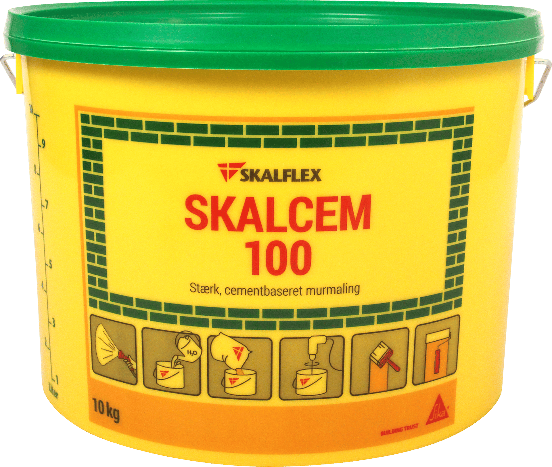 3859634 SKALCEM 100 HVID 10KG