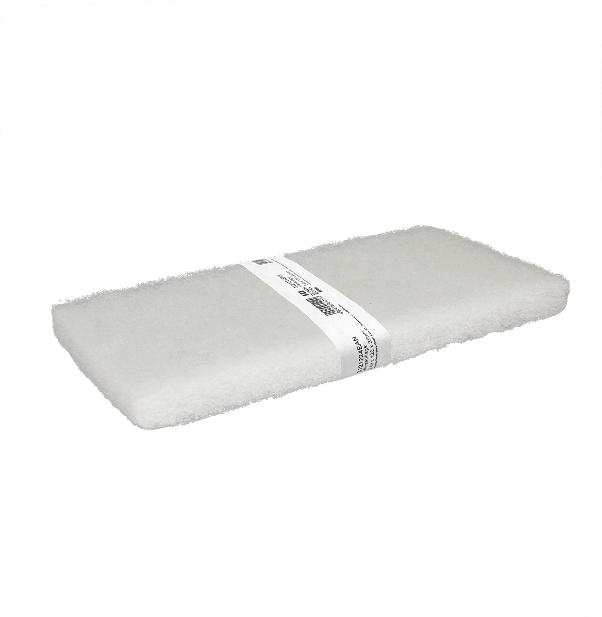 5192908 Padbræt Løs Svamp Hvid 120X240mm Kronenhansa 1