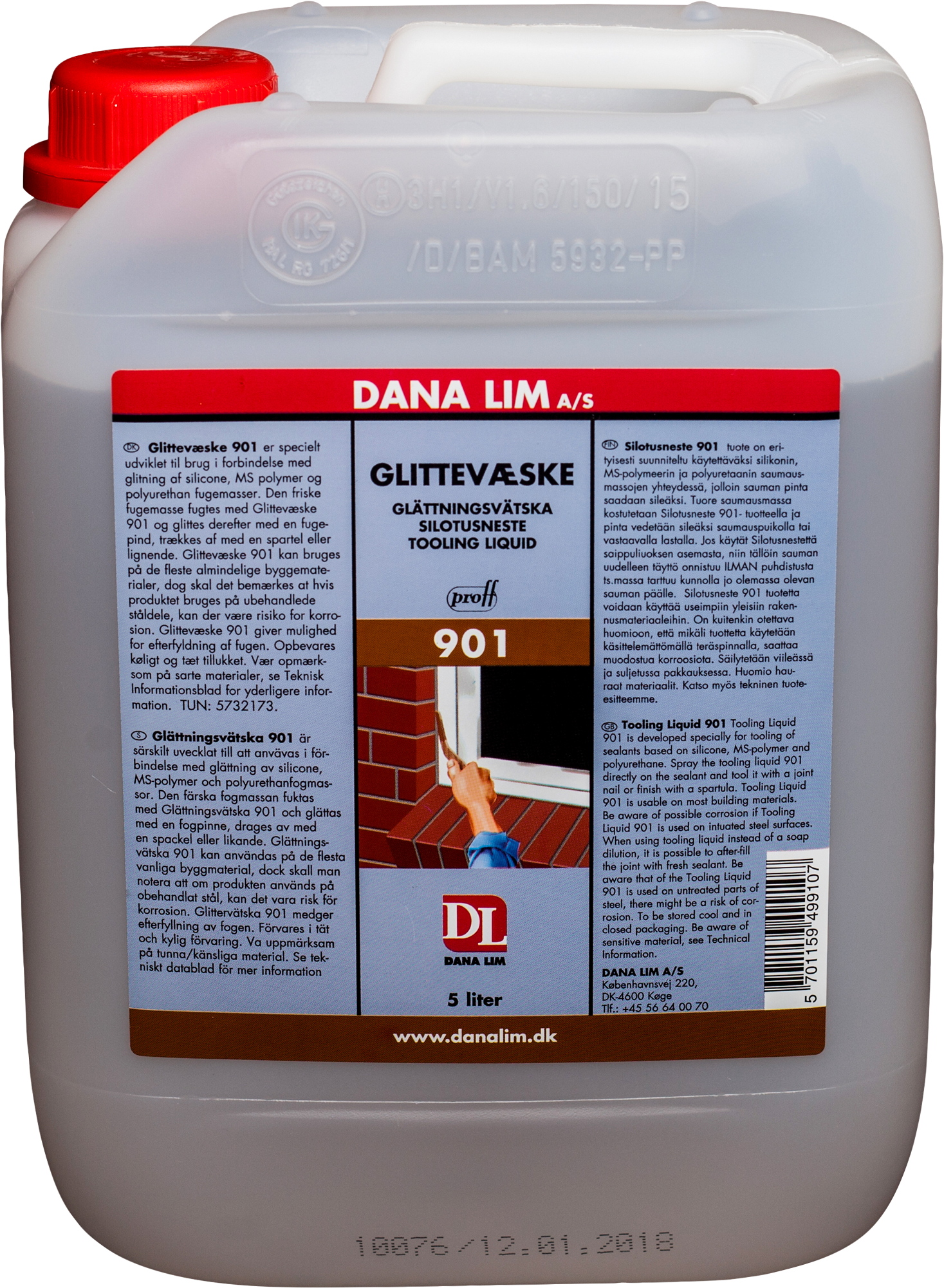 5732173 DANA GLITTEVÆSKE 901 5L 1
