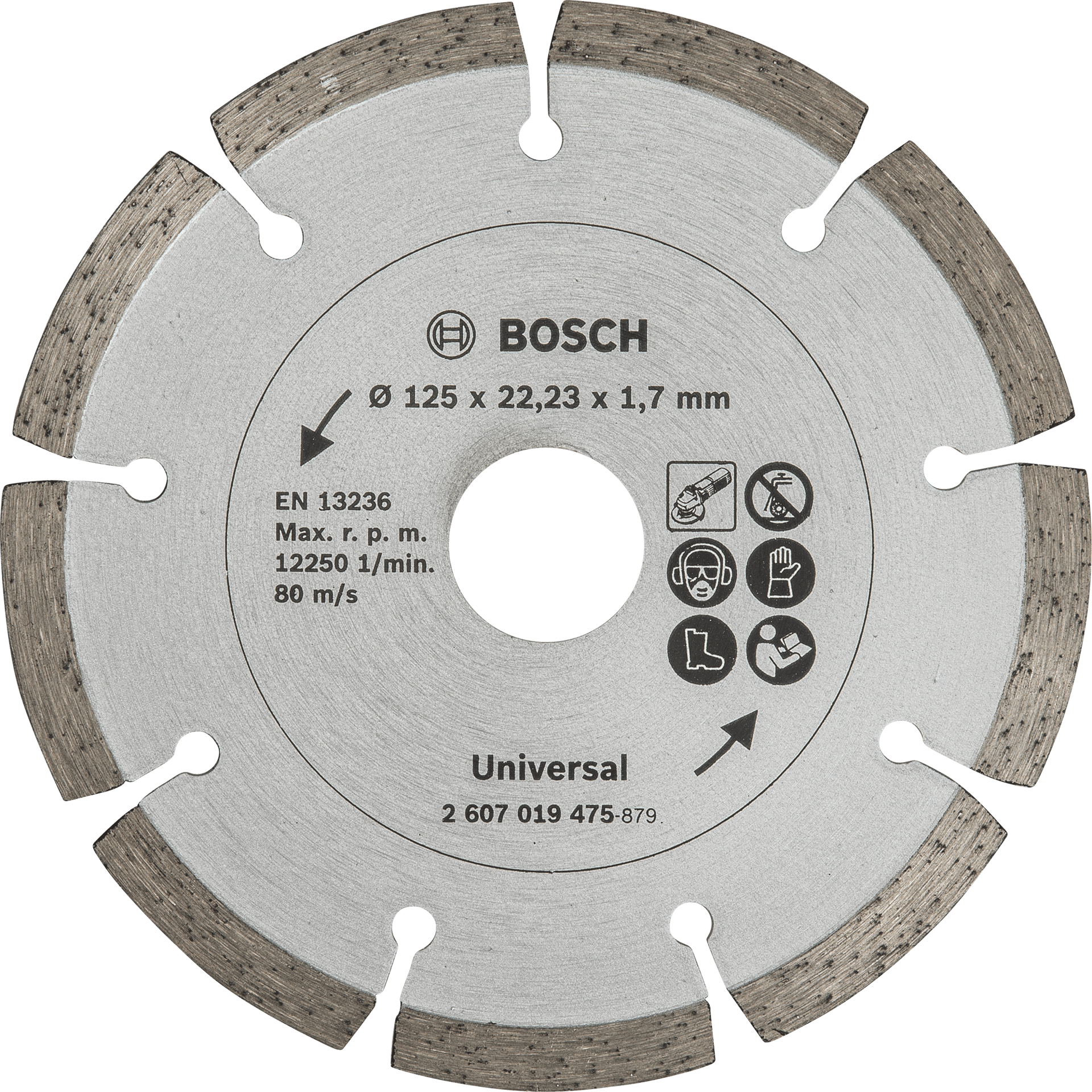 7427316 BOSCH DIAMANTSKÆRESKIVE Ø125MM 2