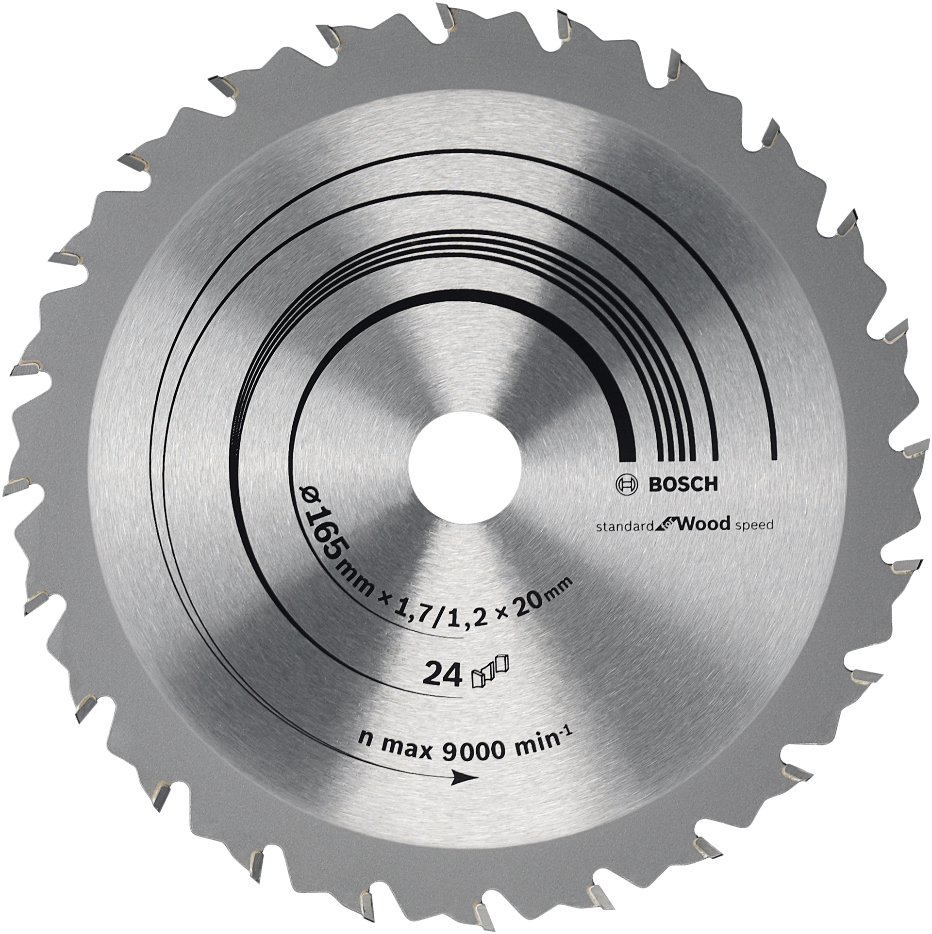 7433896 BOSCH RUNDSAVKL Ø165 24T