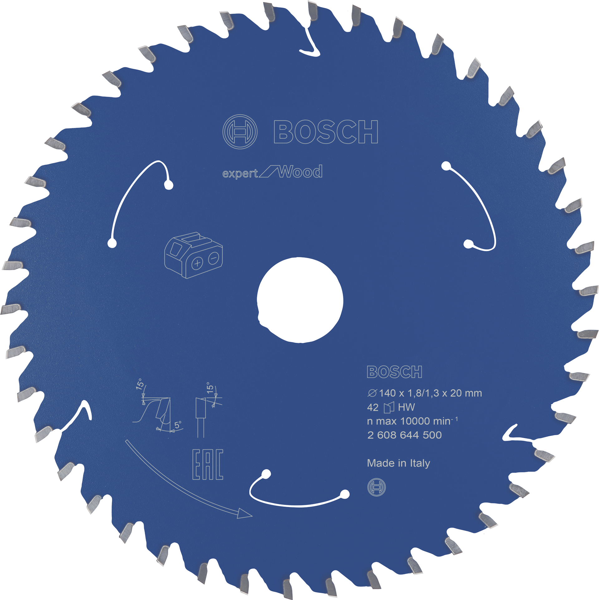 7440190 BOSCH RUNDSAVKLINGE 42T