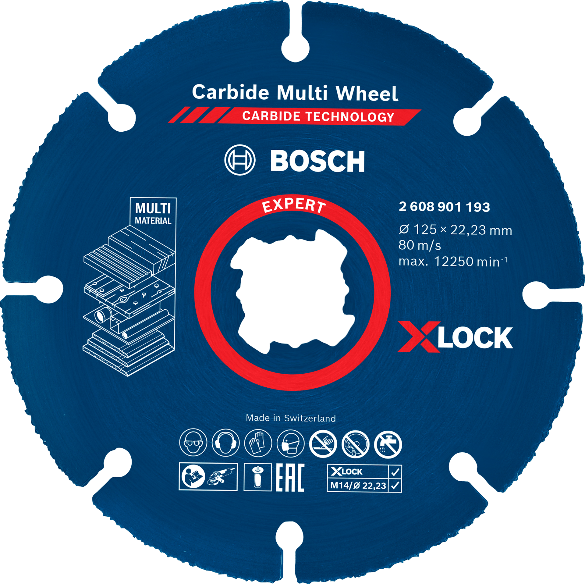 7441875 BOSCH SKÆRESKIVE MULTIWHEEL