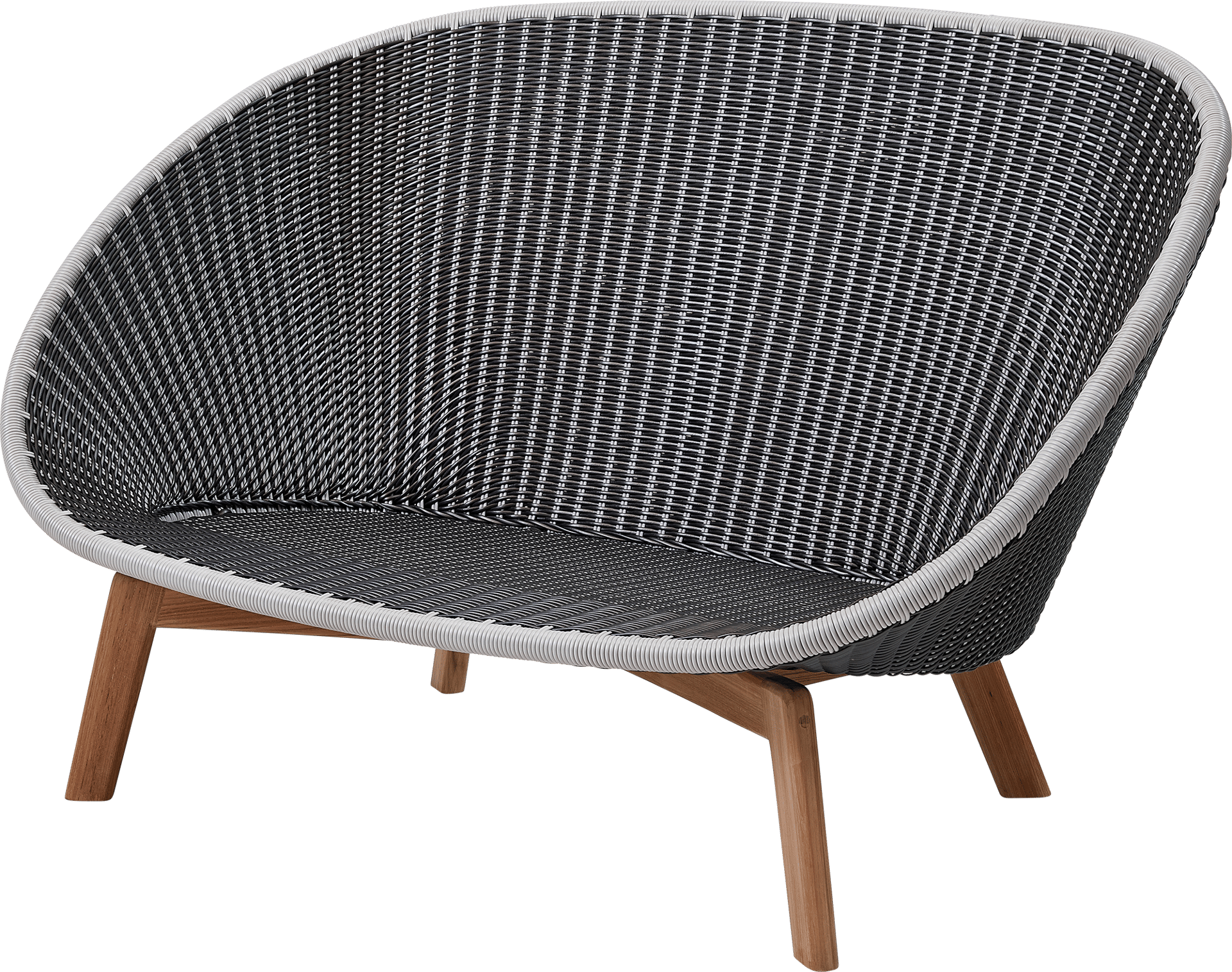 9131293 CANE LINE PEACOCK SOFA