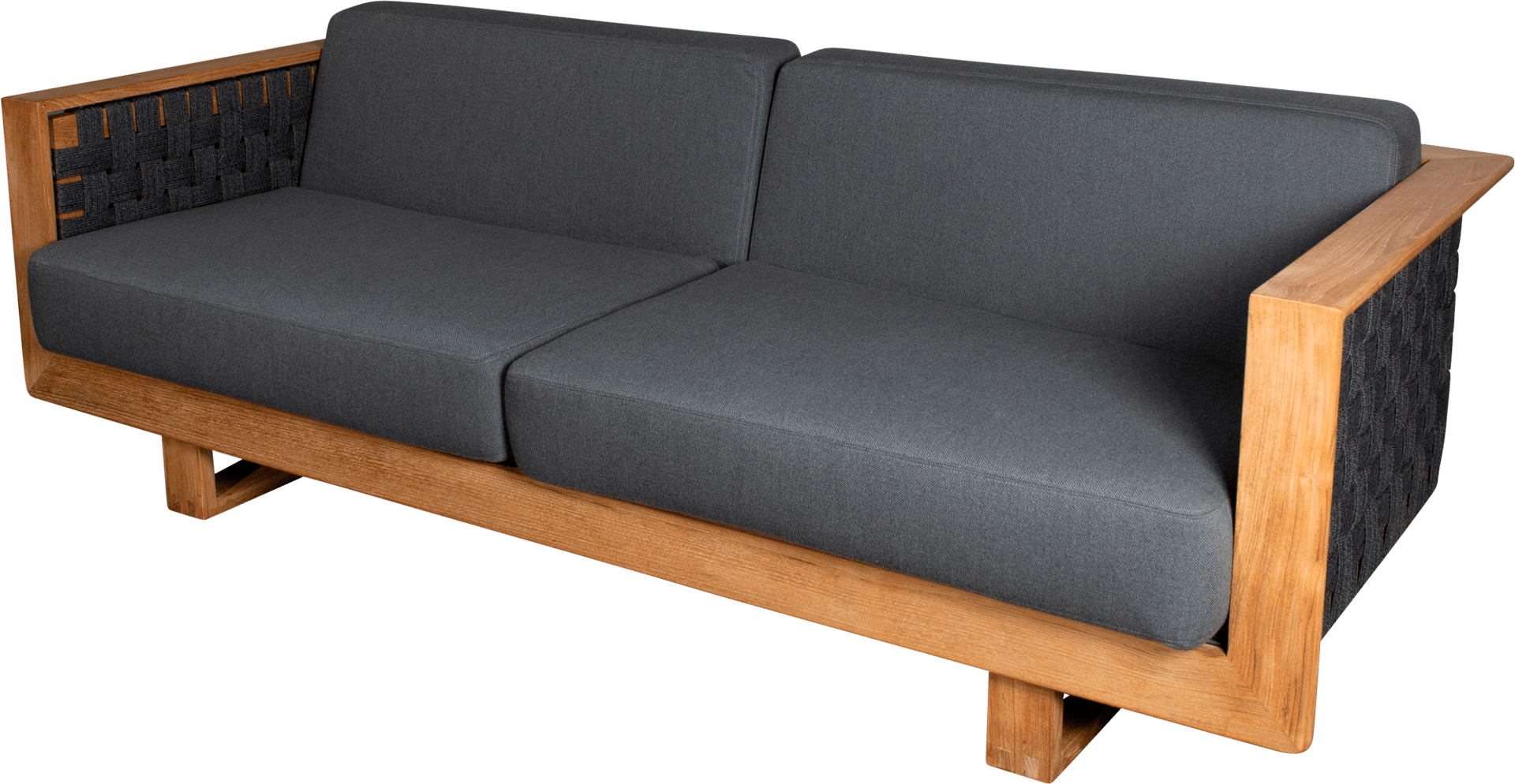 9143826 CANE LINE ANGLE 3 PERS. SOFA 1