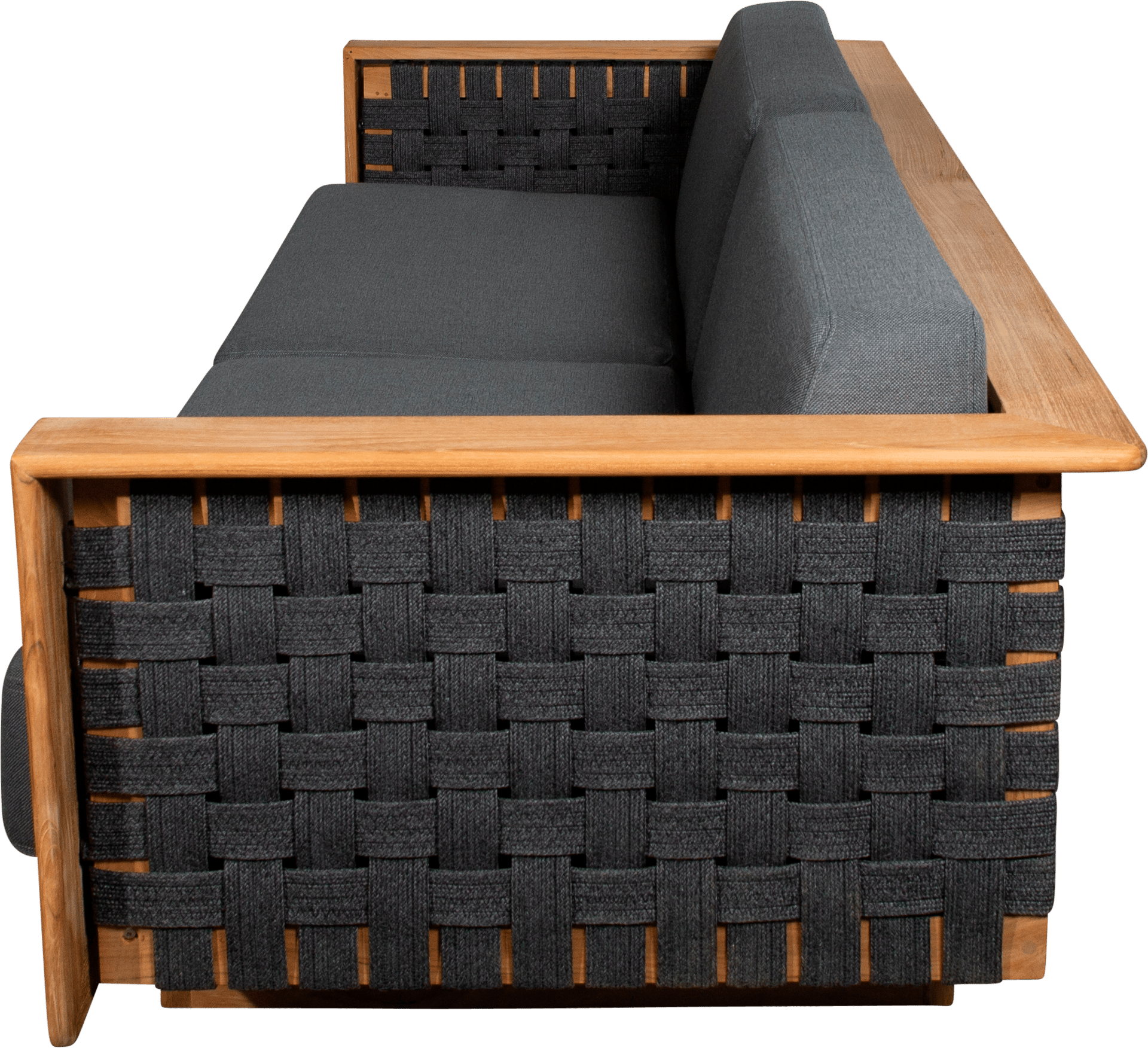 9143826 CANE LINE ANGLE 3 PERS. SOFA 2