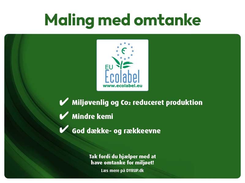 Ecolabel Dyrup