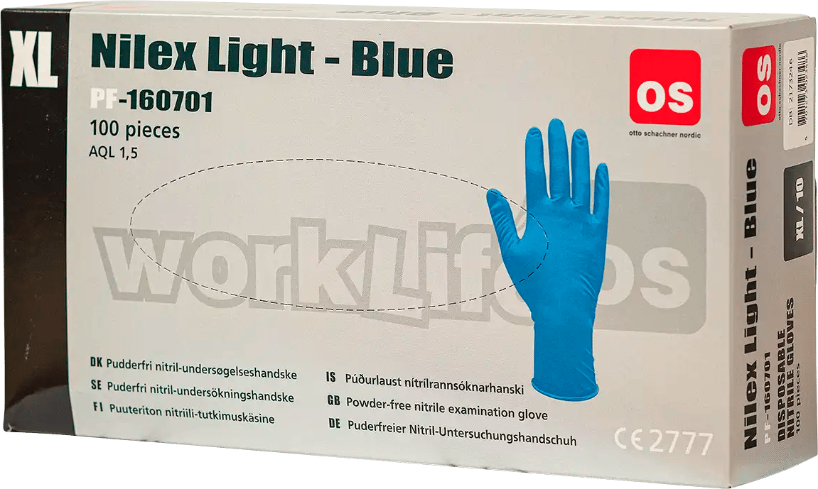 2173241 OS NILEX LIGHT PF BLÅ STR 7 2