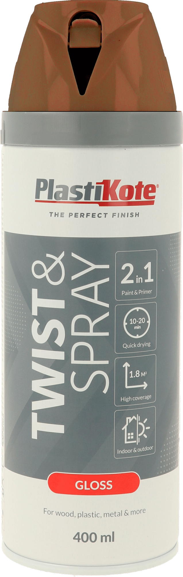 1578852 Twist Kastanjebrun Blank