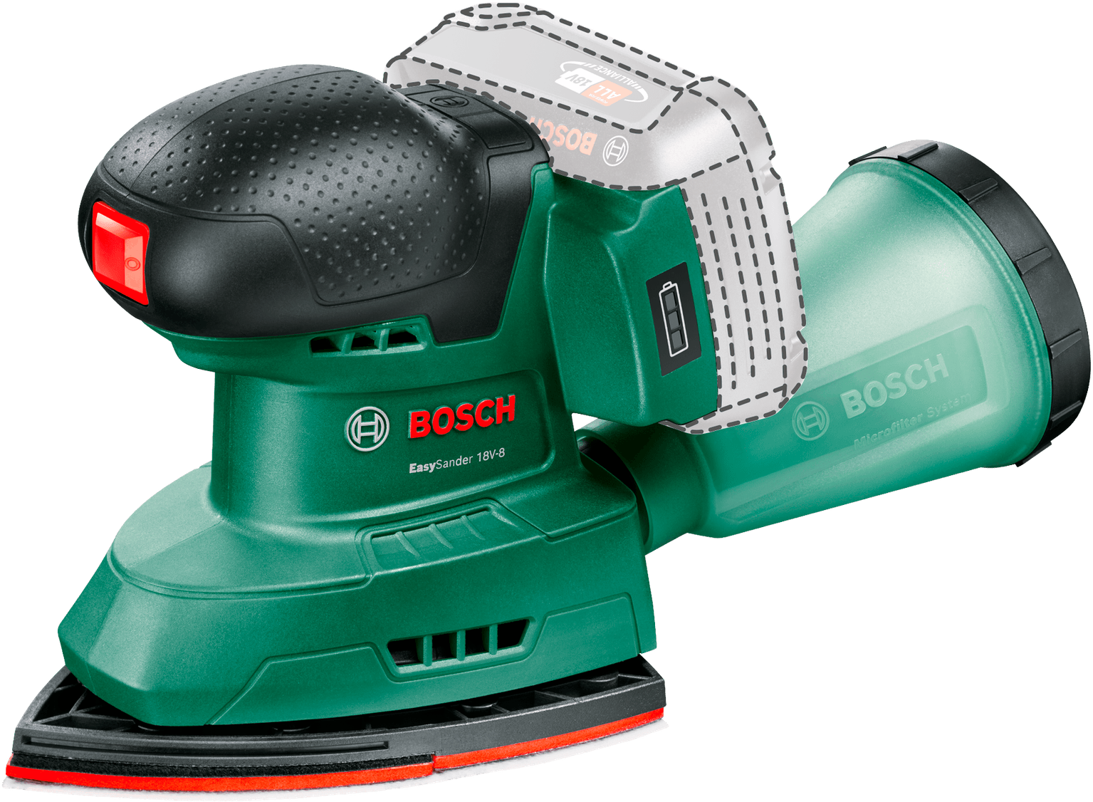 7442672 BOSCH 18V MULTISLIBER EASY 18V 8 UDEN BATTERI