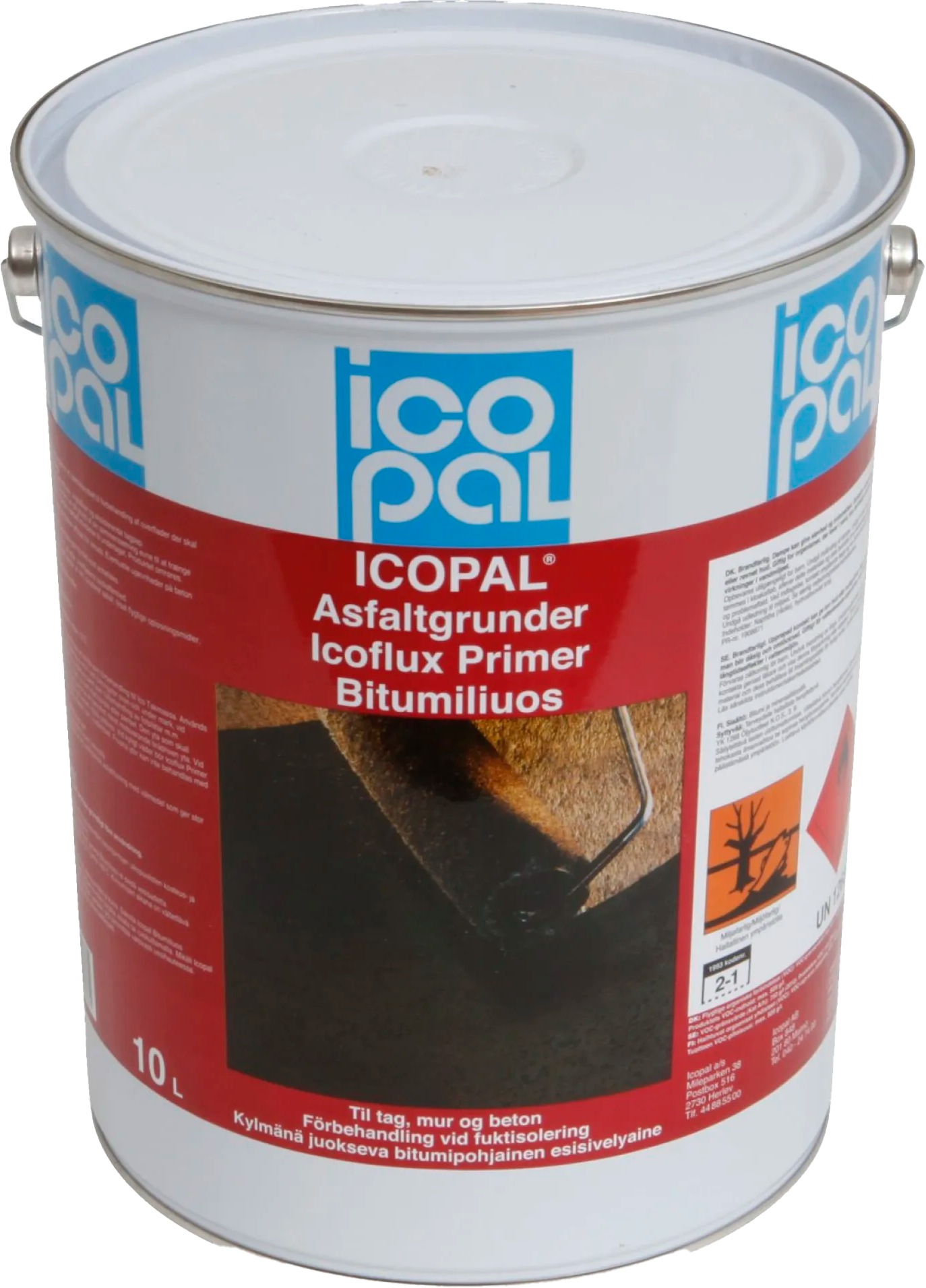 1535358 ICOPAL ASFALTGRUNDER 10L NY KVALTITET