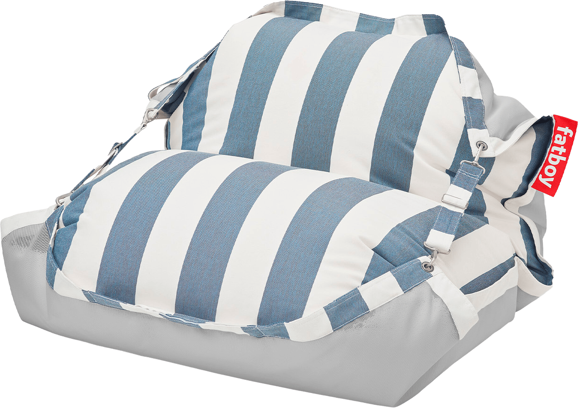 9146240 FATBOY ORIGINAL FLOATZAC STRIPE OCEAN BLUE