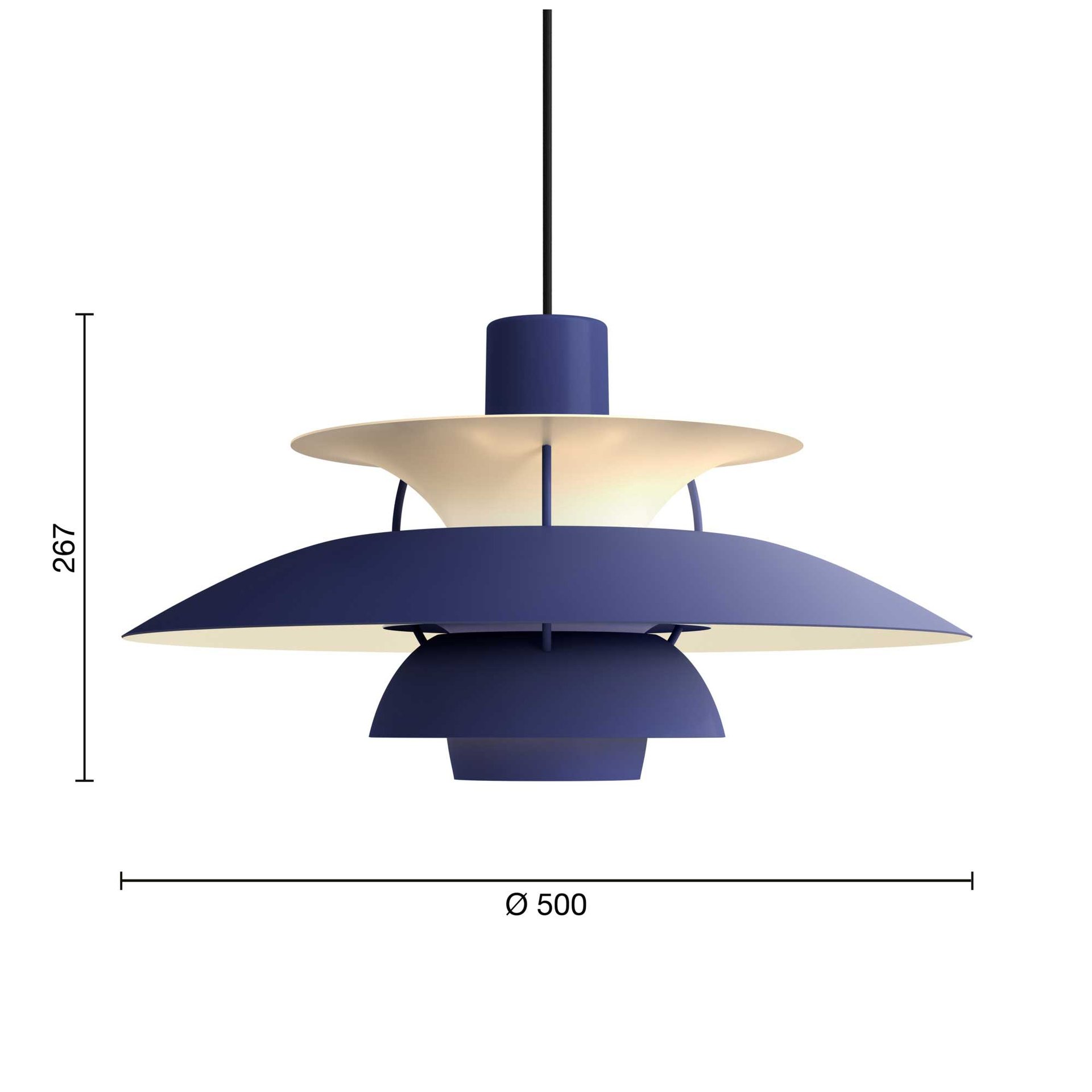 9146259 PH5 Indigo Blue Measurement