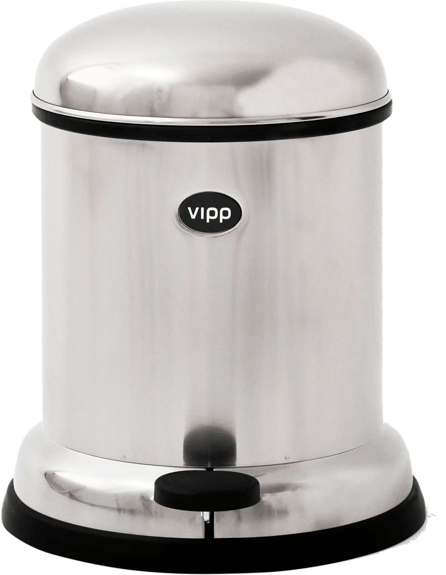 9146224 Vipp 13 Pedal Bin Stainless Steal 01