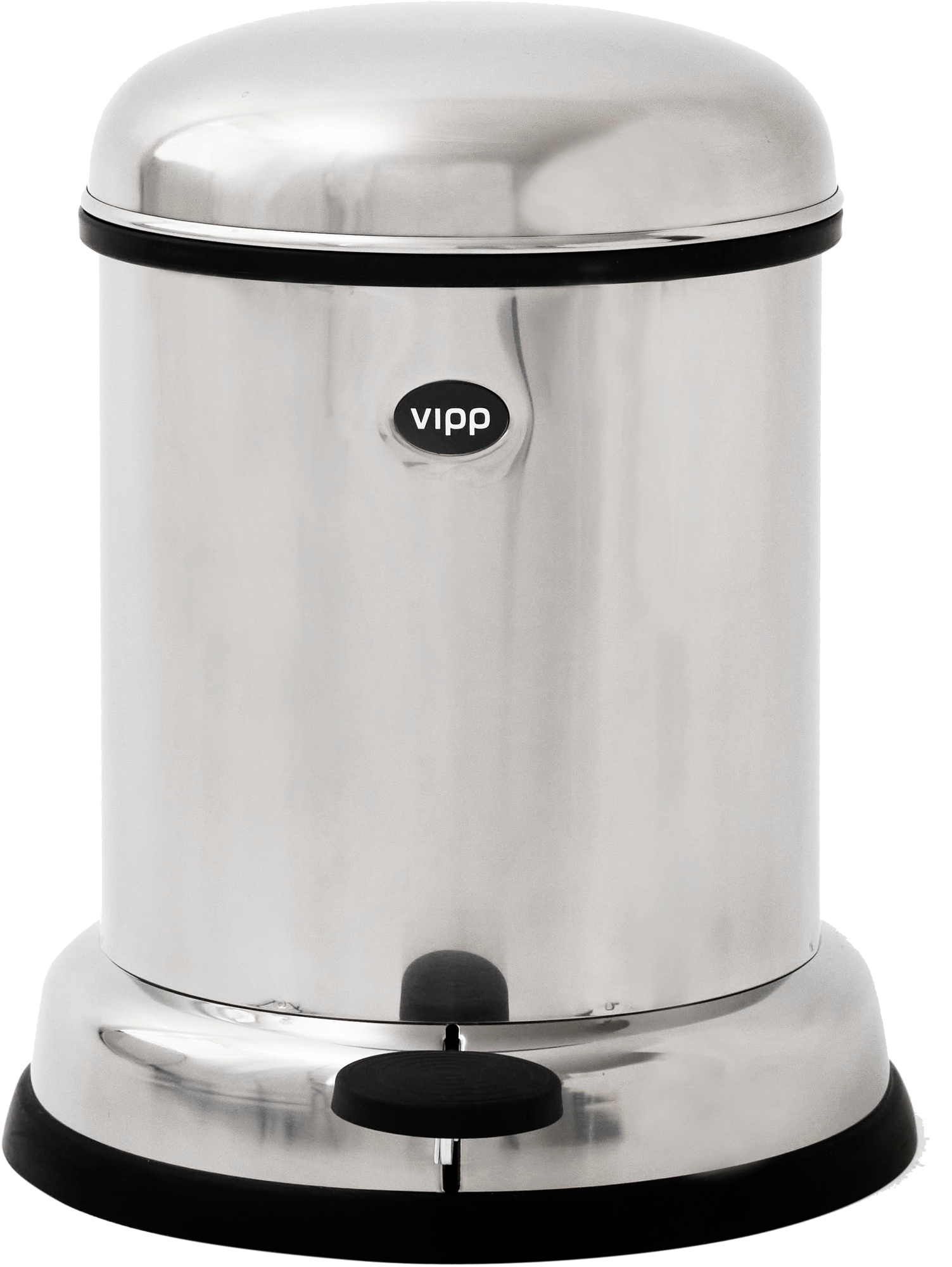 9146225 Vipp 14 Pedal Bin Stainless Steal 01