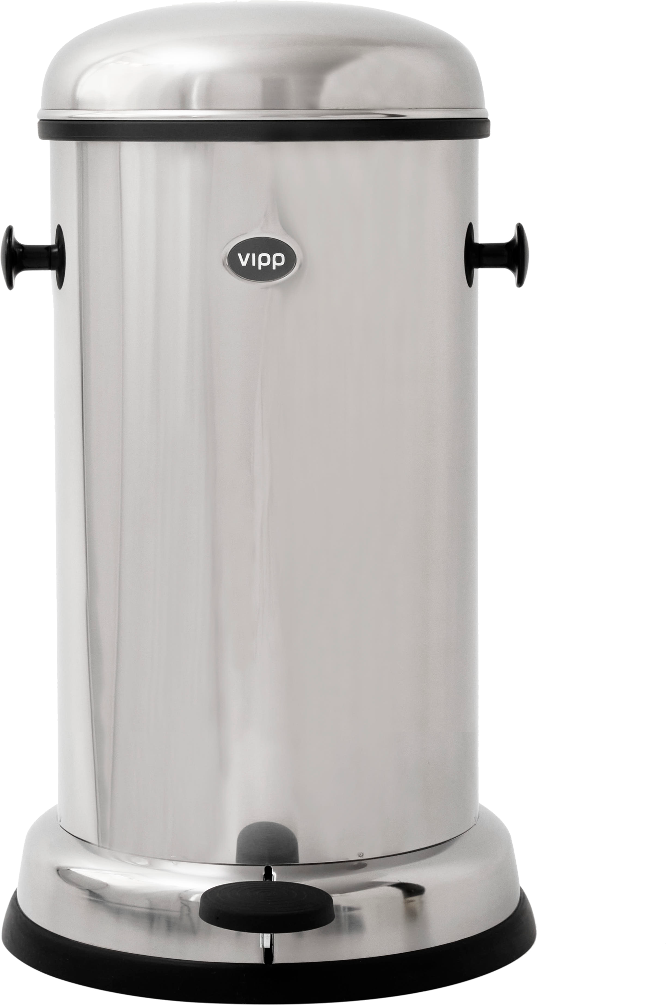 9146226 Vipp 15 Pedal Bin Stainless Steal 01