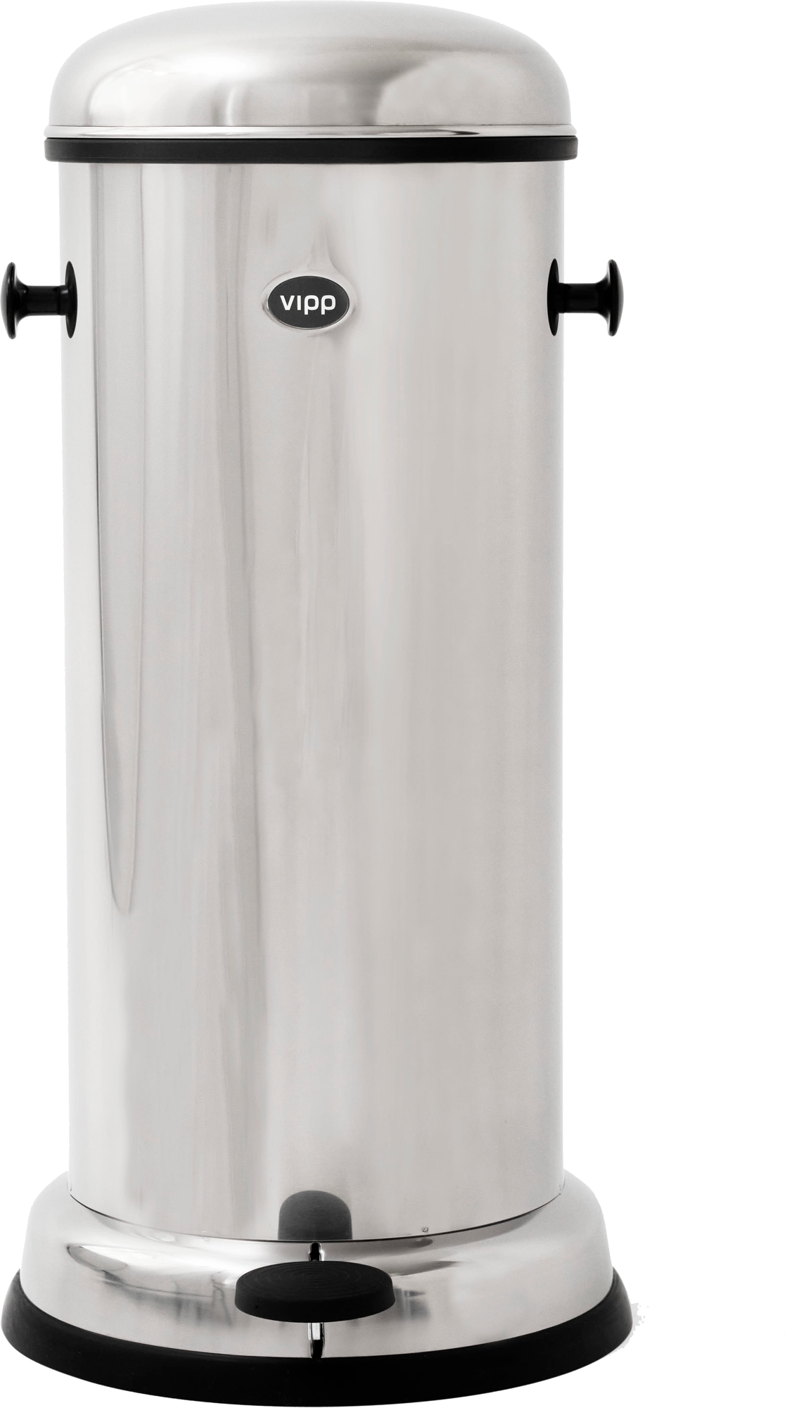 9146227 Vipp 16 Pedal Bin Stainless Steal 01