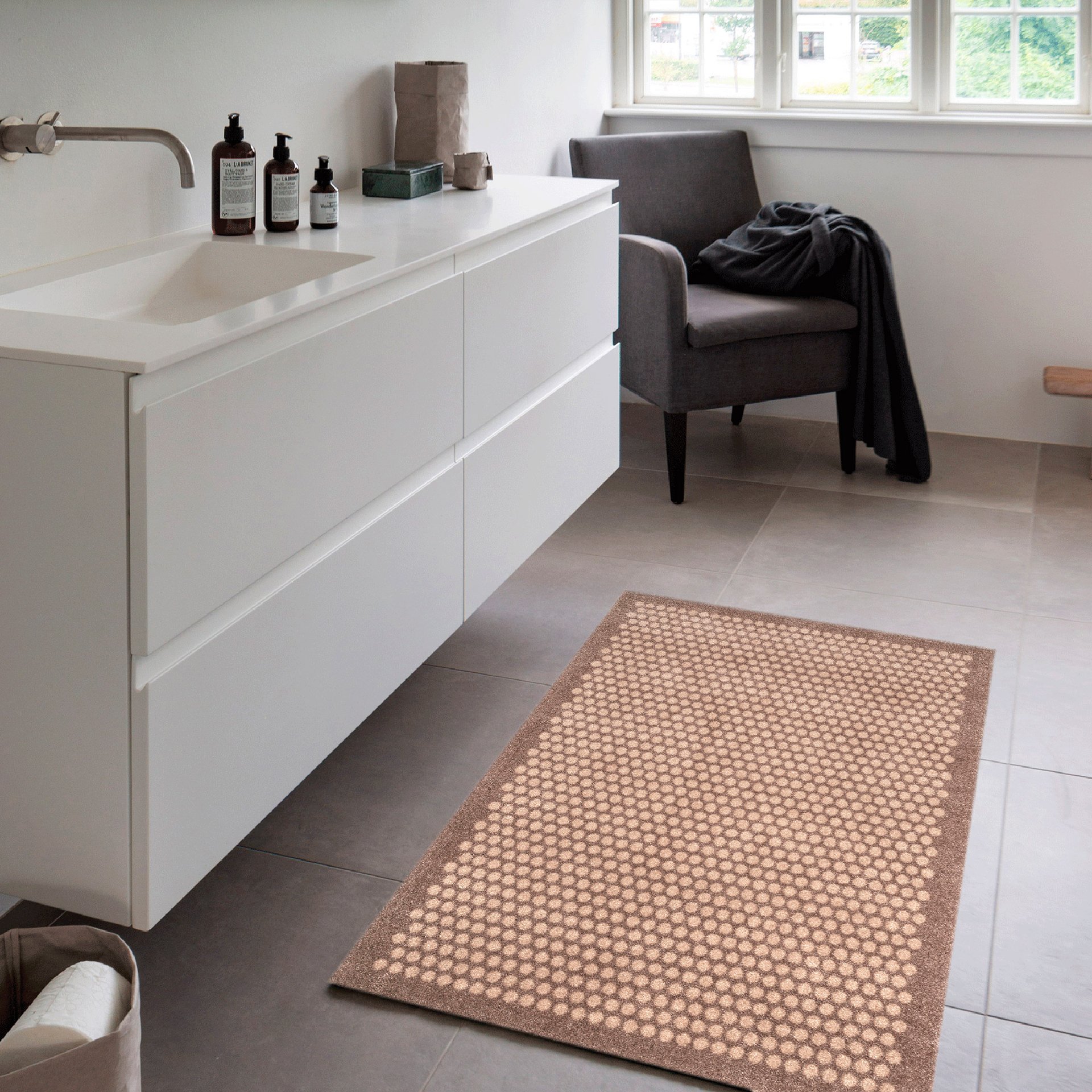 9132303 Tica Copenhagen Floormat DOT Sand 5