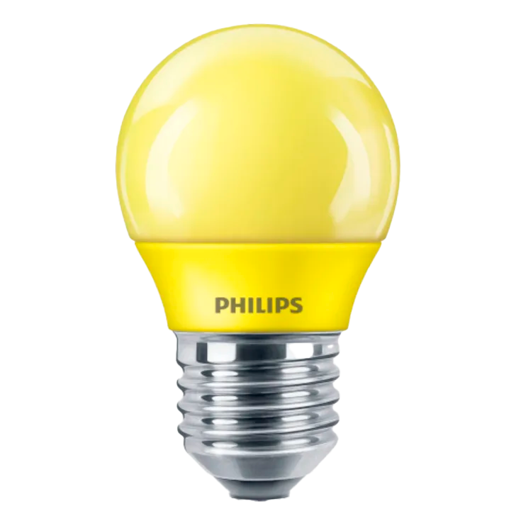 1927304 PHILIPS LED KRONEPÆRE E27 GUL