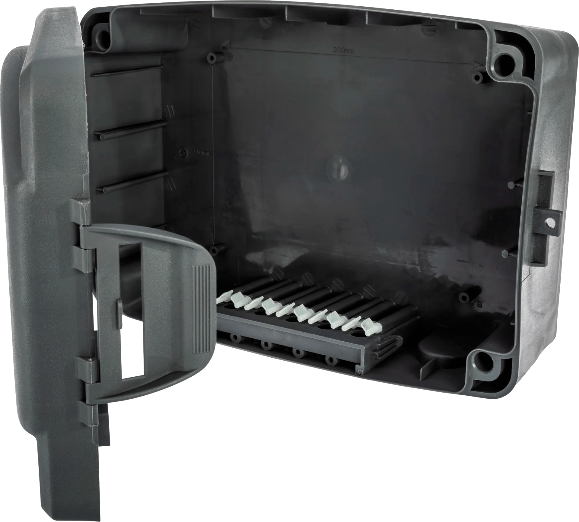 9139222 EL SIKKERHEDSFORSEGLINGSBOKS SAFETY BOX IP 54 LÅSBART DESIGN 2