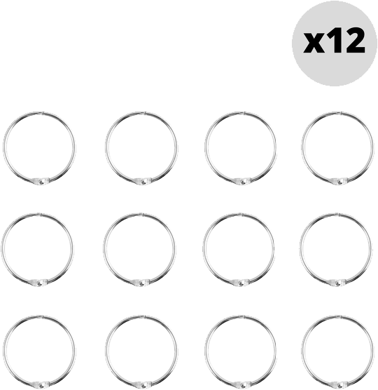9135154 Spirella Forhængsringe 1