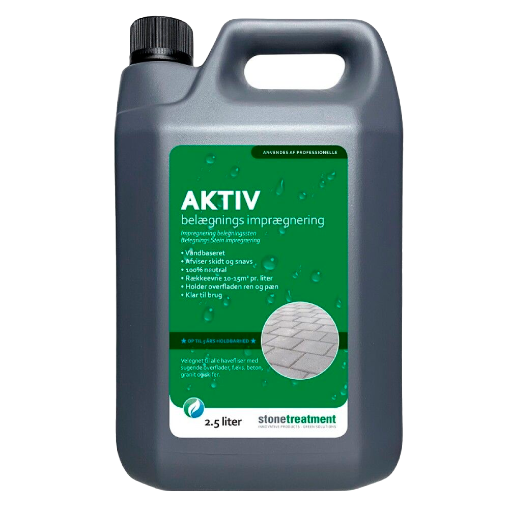 9121701 FLISE OG BETON IMPRÆGNERING 2,5L AKTIV STONETREATMENT