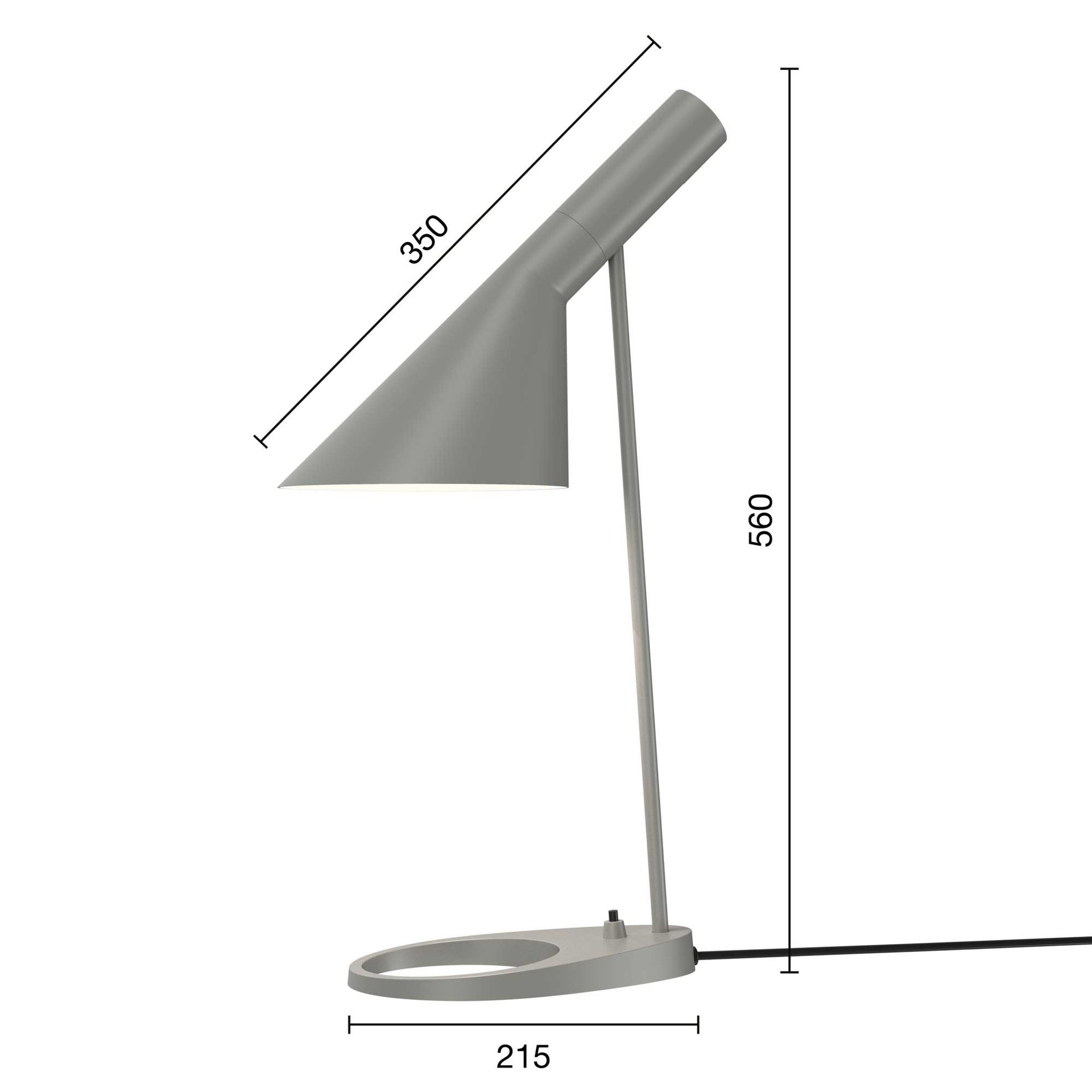 9136048 AJ BORDLAMPE ORIGINAL GRÅ 3