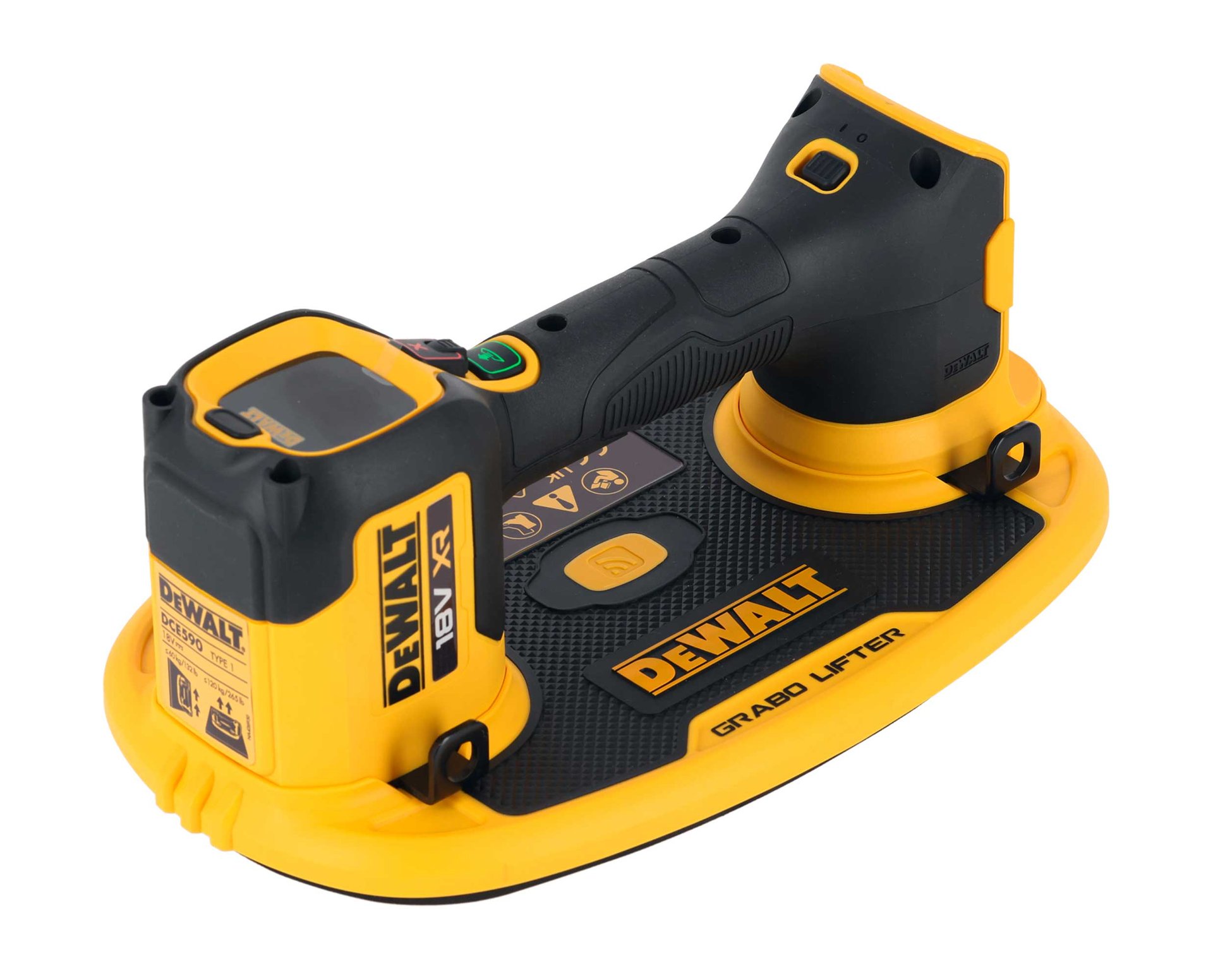 2430514 DEWALT 18V GRABO SUGEKOP UDEN BATTERI 2