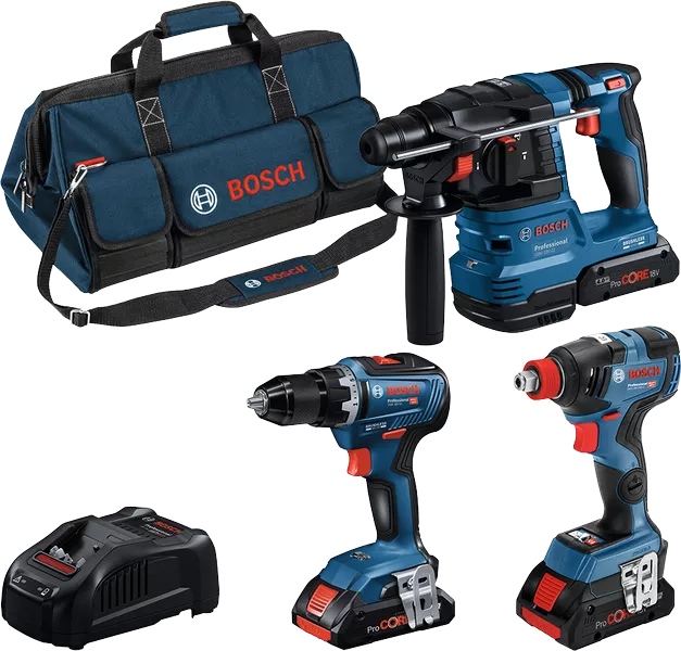 7443057 BOSCH 18V SÆT MED 3 VÆRKTØJER 1