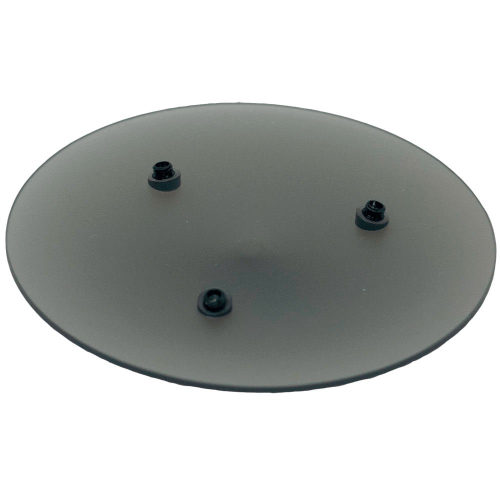 9138474 LP ENIGMA SKÆRM Ø120MM MBØSNING SORT