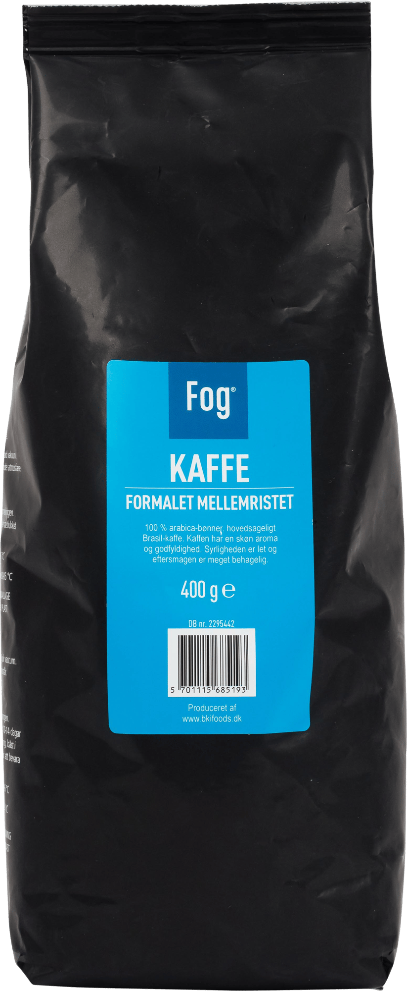 2295442 FOG KAFFE BKI FORMALET 400G