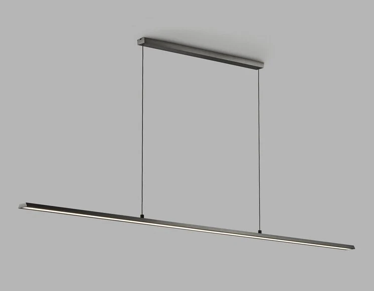 SLIM S1500 PENDEL 34W LED IP20 2700 3000K SORT
