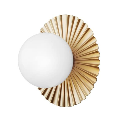 9145717 NUURA LIILA MUUSE SMALL VÆG LOFTLAMPE G9 NORDIC GOLD OPAL