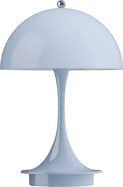 9146531 Panthella 160 Portable V3 Opal Lys Blå 2B