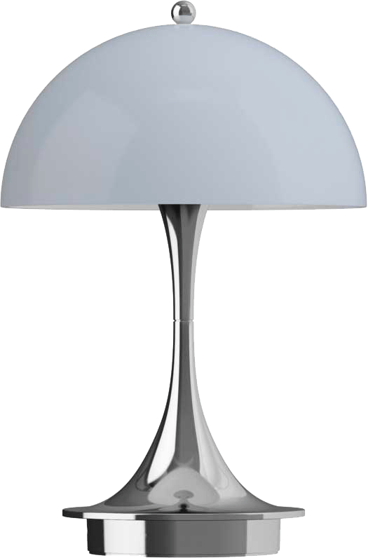 9146529 Panthella 160 Portable V3 Krom Opal Grå 2B