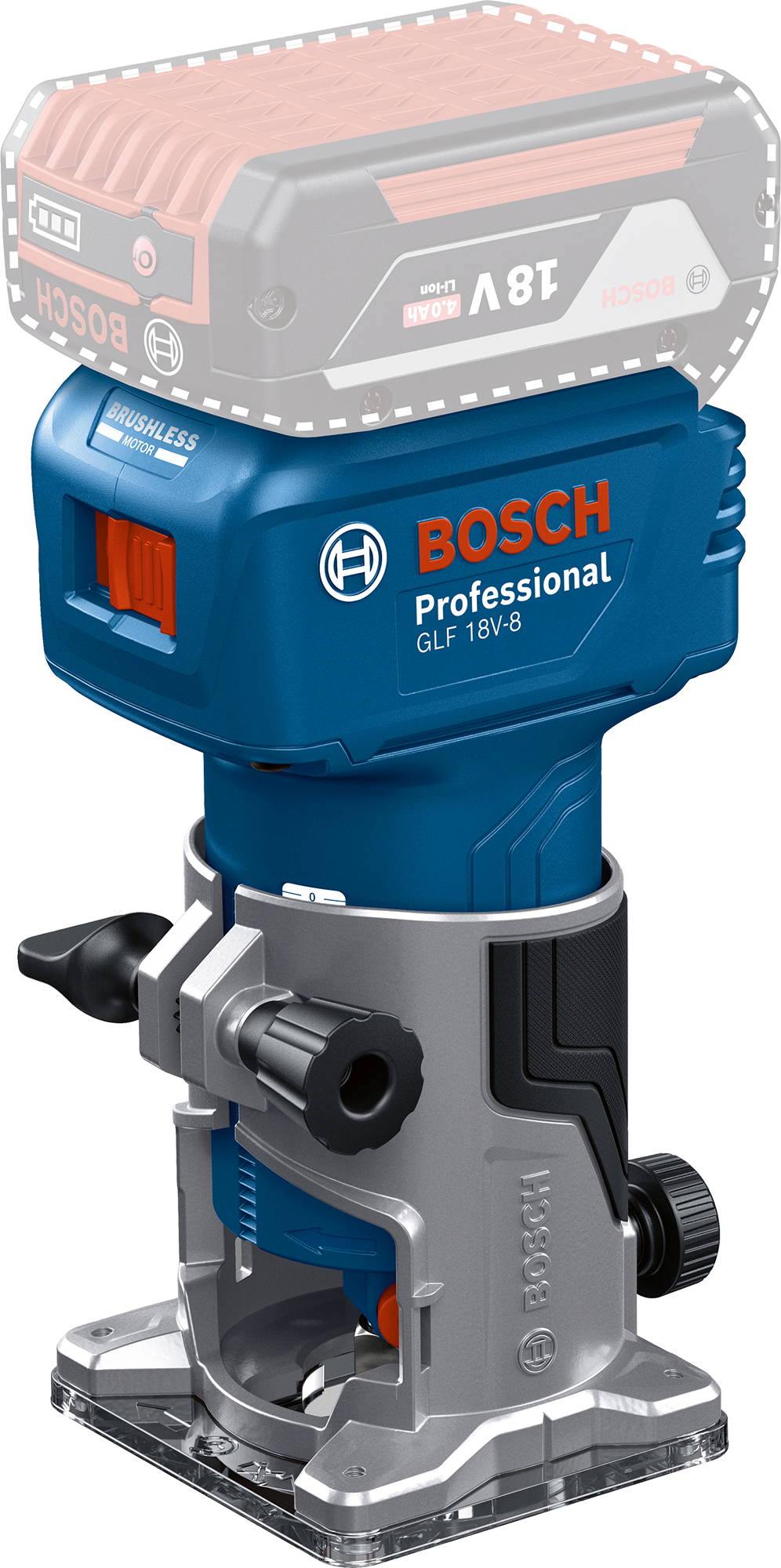7431747 BOSCH 18V KANTFRÆSER GLF 18V 8