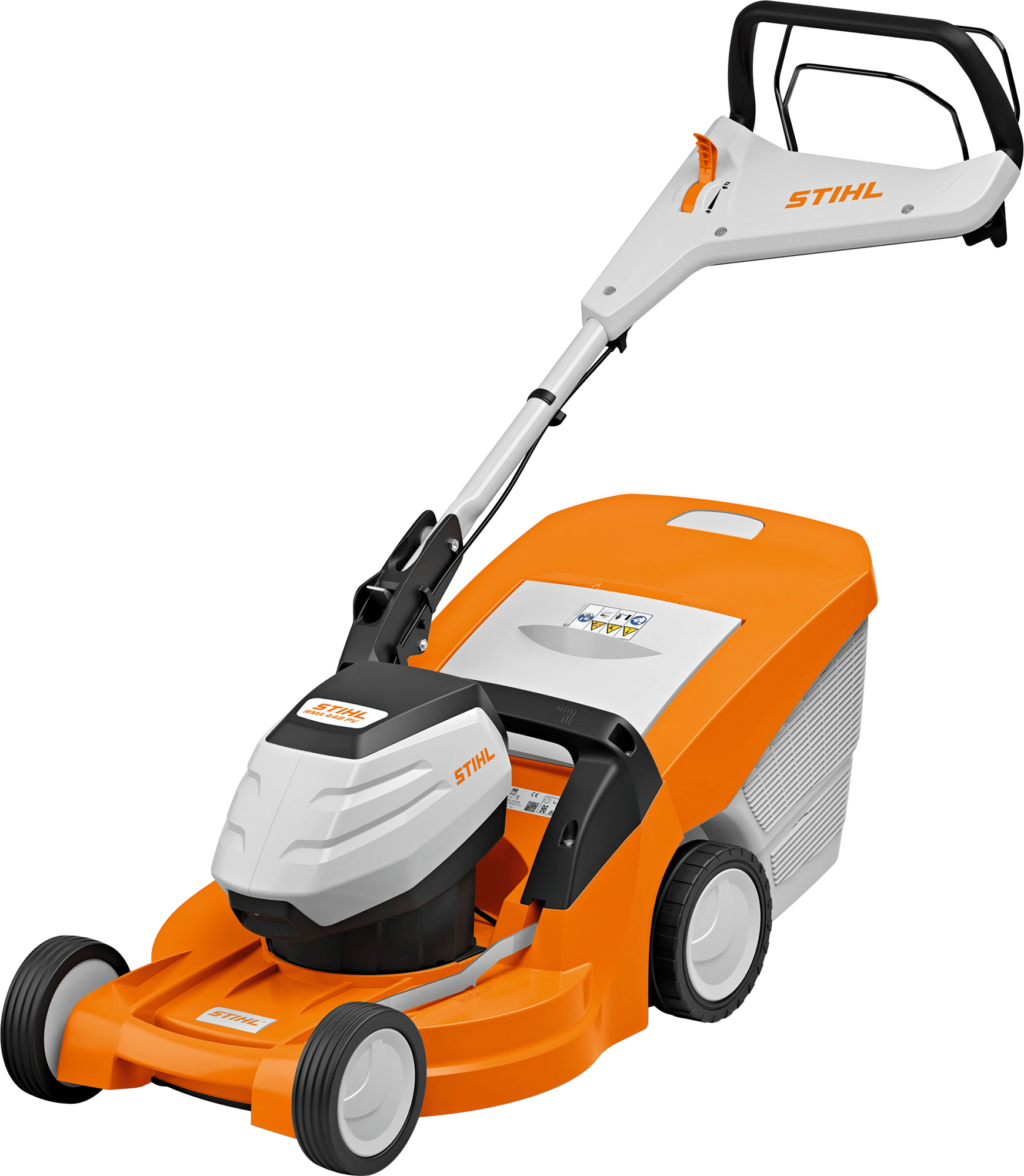 9146551 STIHL PLÆNEKLIPPER BATTERI RMA 448.2 MED BATTERI OG LADER