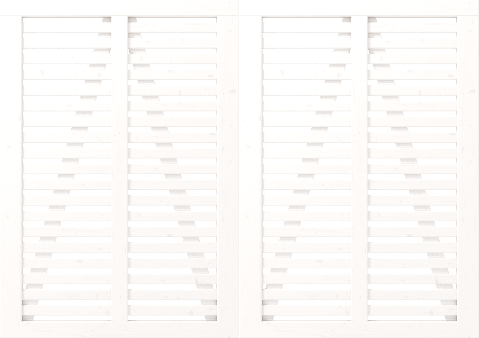 2392495 PLUS HARMONI DOBBELTLÅGE HVID RAL 9010 200X140CM