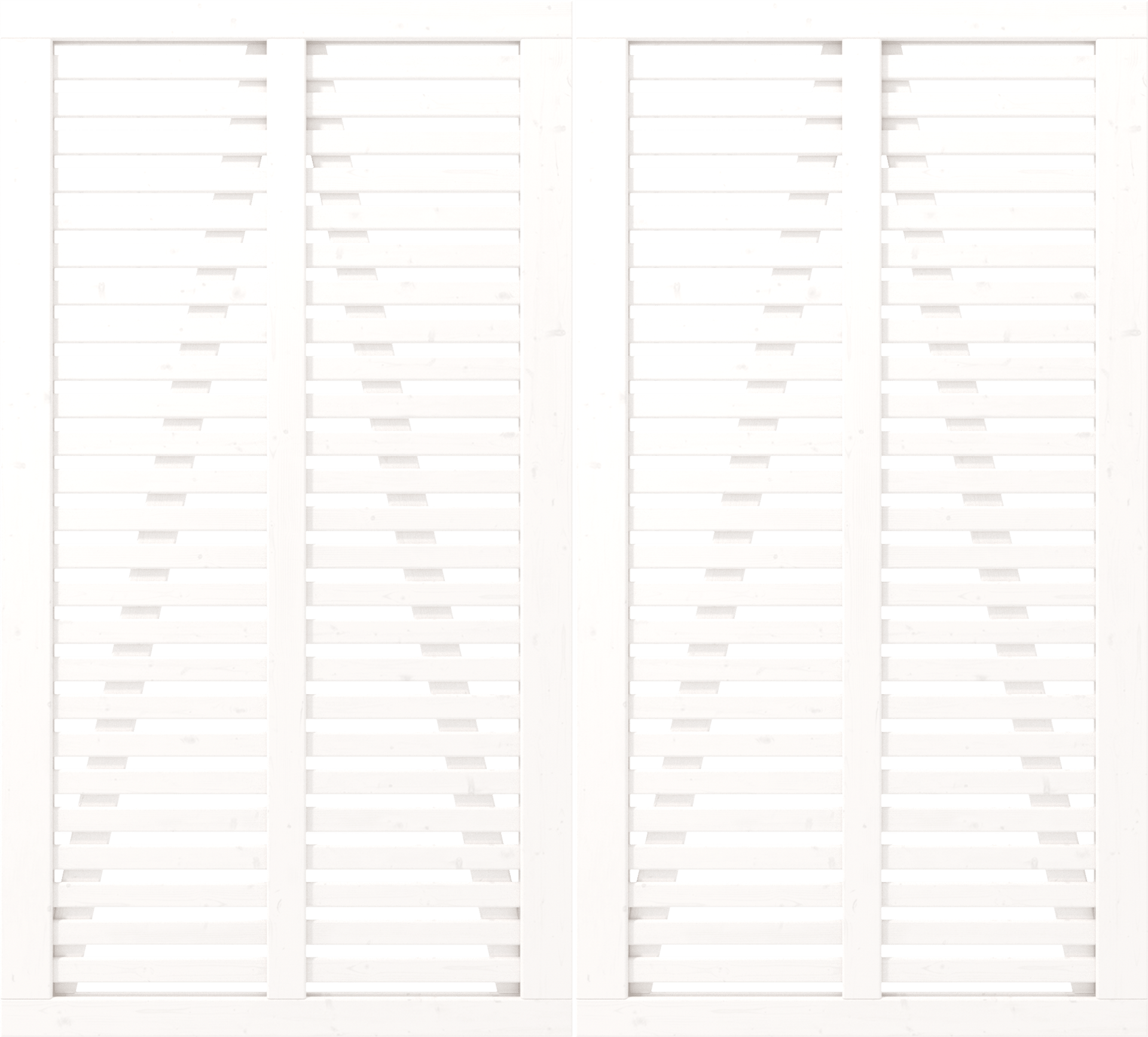 2392489 PLUS HARMONI DOBBELTLÅGE HVID RAL9010 200X180CM