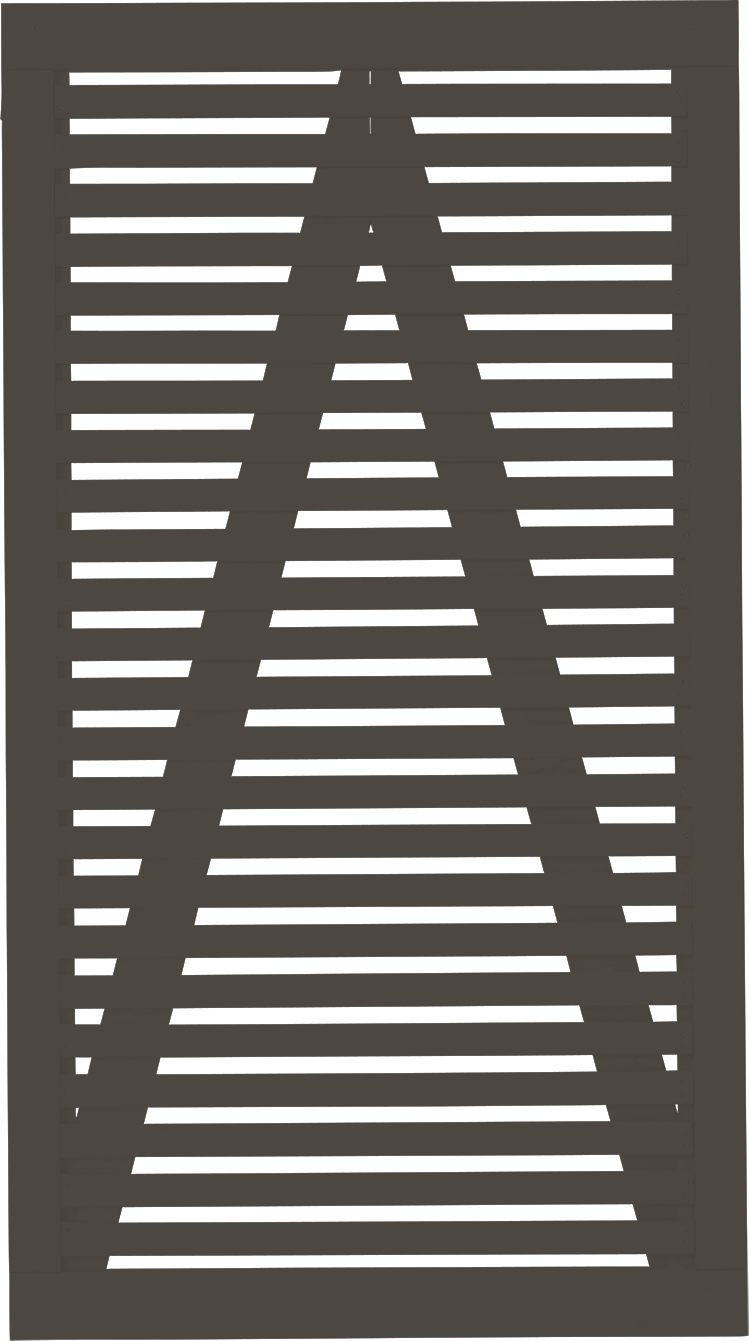 2392539 PLUS TOKYO ENK.LÅGE UMBRAGRÅ RAL7022 100X180CM